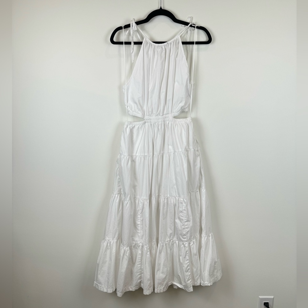 J.Crew White Harbor Side-cutout Dress Size S - Picture 5 of 8